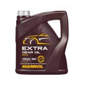 8103 MANNOL EXTRA GEAR OIL 75W90 4 л. Синтетическое трансмиссионное масло 75W-90