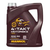 7814 MANNOL 4-TAKT MOTORBIKE 10W50 4 л. Синтетическое моторное масло 10W-50