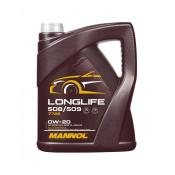 7722 MANNOL LONGLIFE 508/509 0W20 5 л. Синтетическое моторное масло 0W-20